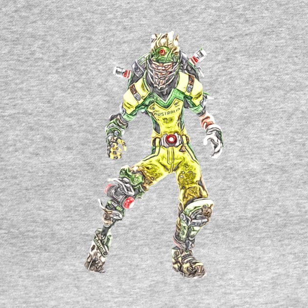 Overwatch Junkrat Cricket Skin by Green_Shirts